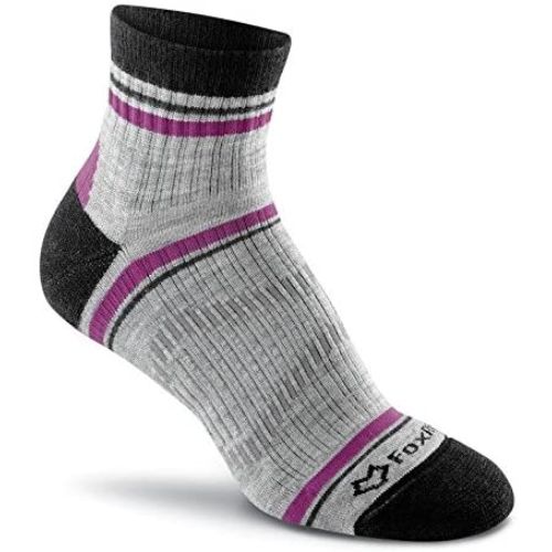 FOXRIVER Women's Peak Series Skyline Quarter Crew Socks #2531