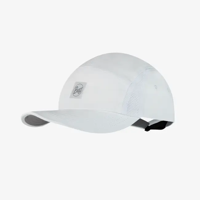 5 PANEL GO CAP SOLID WHITE