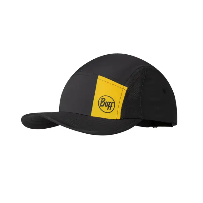 5 PANEL GO CAP LOGO BLACK