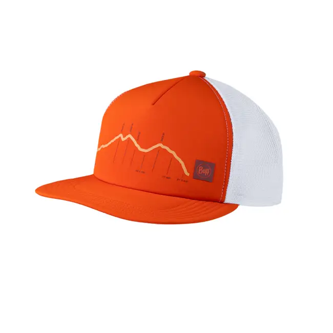 EXPLORE TRUCKER CAP CRAM POPPY