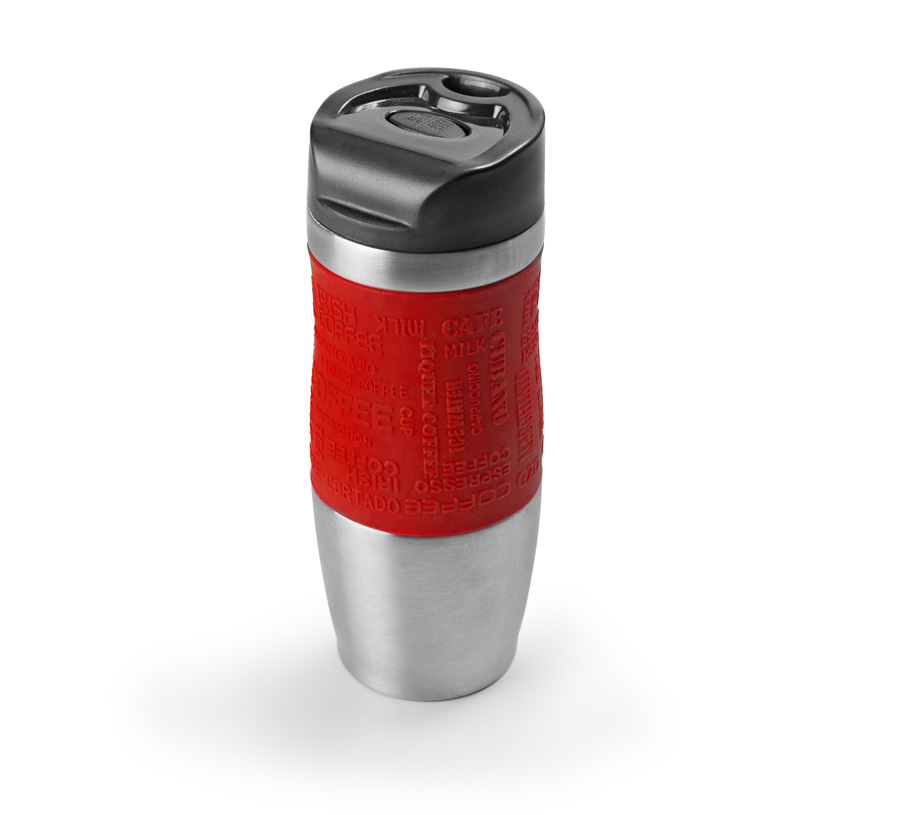 IBILI VACCUM MUG 400ML RED 799904R