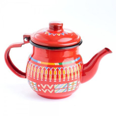 TEA POT ASIRI- 1.1L RED 22-3097