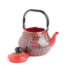 TEA POT - 1.2L RED 22-3800