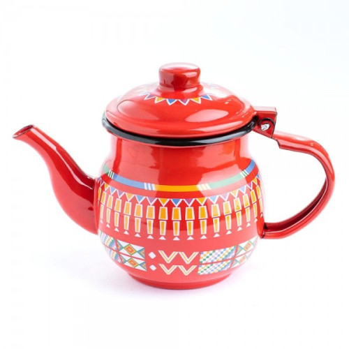 TEA POT ASIRI- 1.1L RED 22-3097