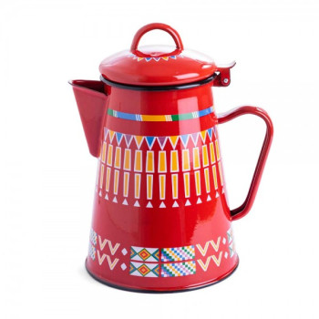 HISTORICAL TEA POT - 1.8L RED 22-3190
