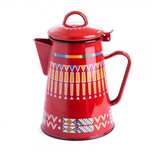 HISTORICAL TEA POT - 1.8L RED 22-3190