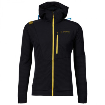 MOOD HOODY BLACK/YELLOW